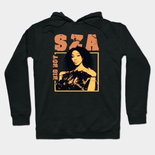 Vintage girl rapper Hoodie